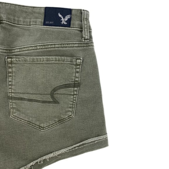 AEO/AMERICAN EAGLE Denim x Hi-Rise Shortie - Picture 11 of 14